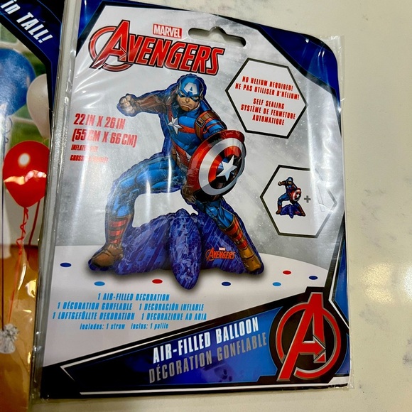Marvel Avengers Captain America Balloon - Picture 1 of 8